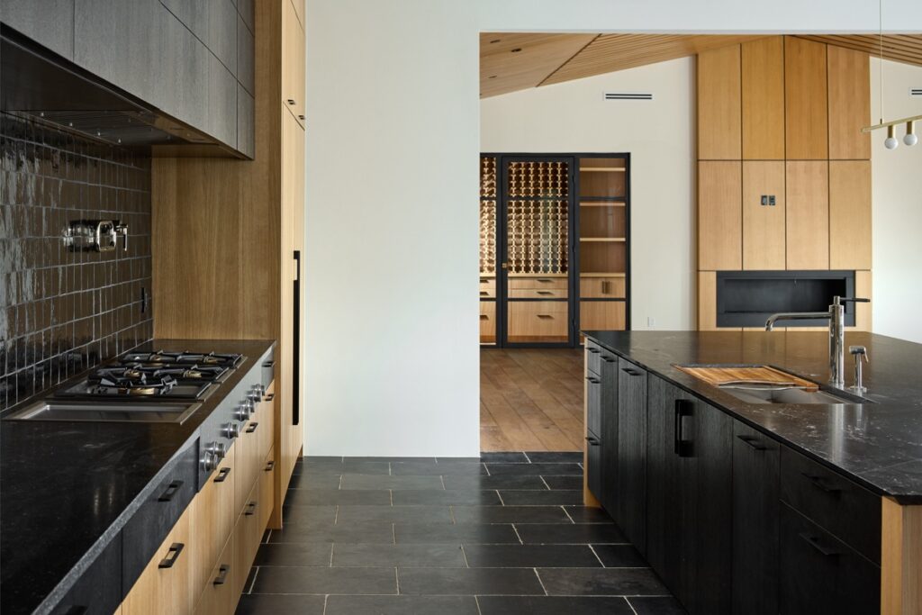 Luxury Kitchen With Wine Cellar In Scottsdale Arizona 1024x683