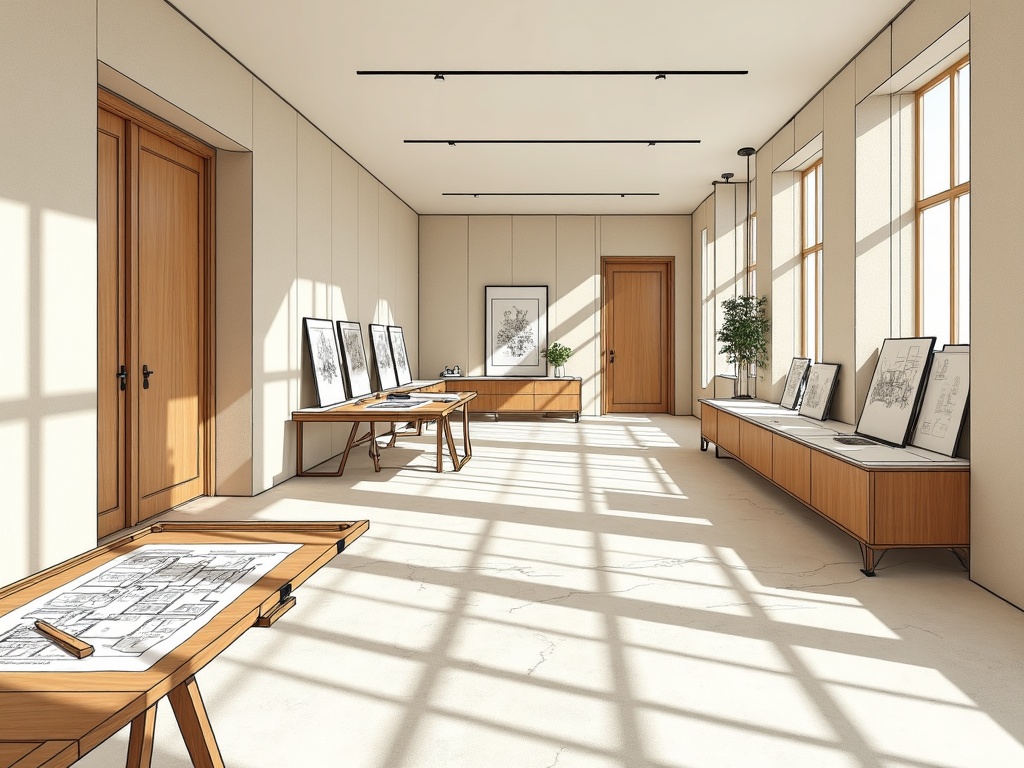 A luxury renovation design consultation with a homeowner and designer reviewing plans — showing how does design build work for home renovation at a high-end showroom